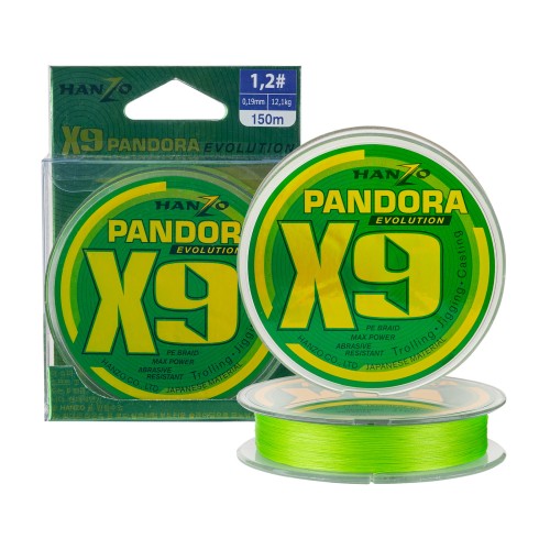 Pandora Evolution x9 (150м) Green