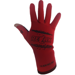 Фирменные перчатки неопреновые Relax (красные)