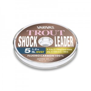 Trout Shock Leader Fluoro 0.5 2LB 30м
