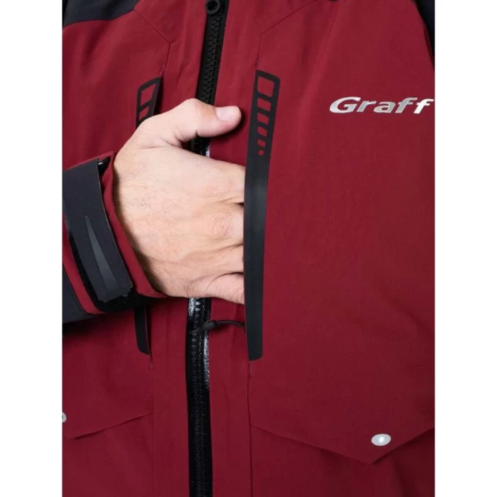 Костюм рыболовный Graff  631-В-4/731-В-4 красный