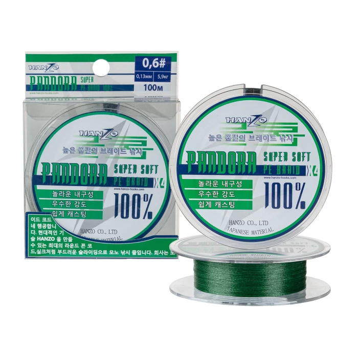 Pandora Green 0.4 (100м) 0,10мм